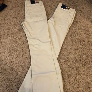 Girls boot cut khakis